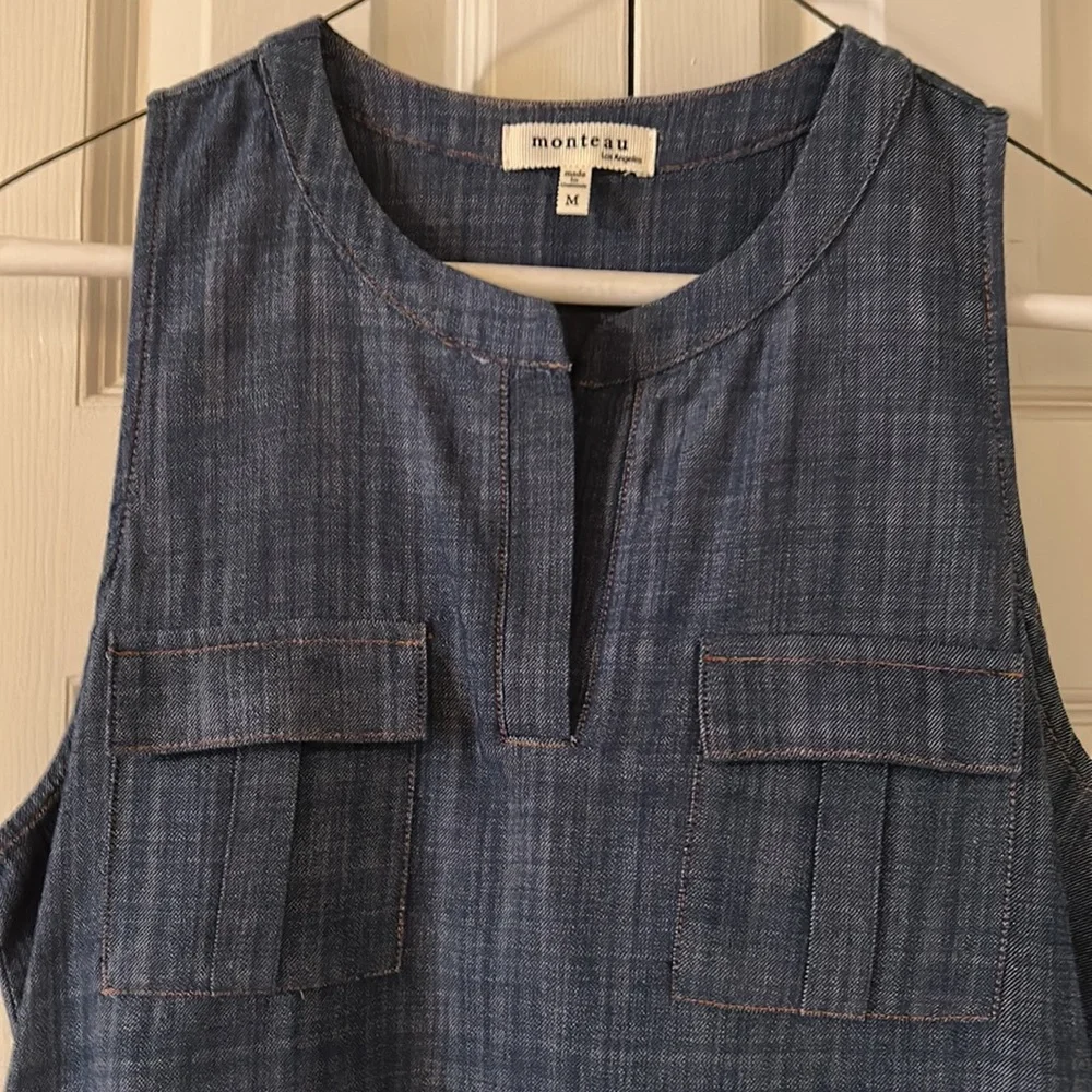 Denin mini dress - Picture 2 of 9